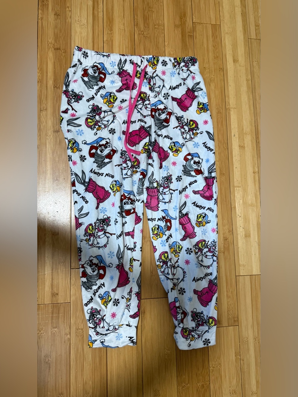 Disney Snow White and the Seven Dwarfs pajama pants with cartoon characters